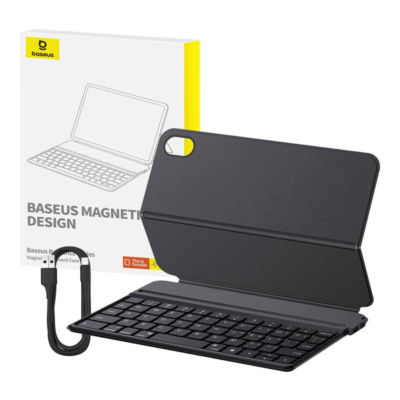 Magnetic Keyboard Case Baseus Brilliance for Pad Mini 6 8.3″ (black)