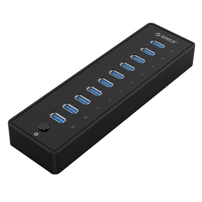 Powered USB Hub Orico 10 in 1 USB 3.0