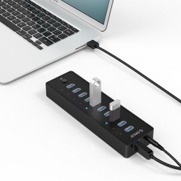 Powered USB Hub Orico 10 in 1 USB 3.0