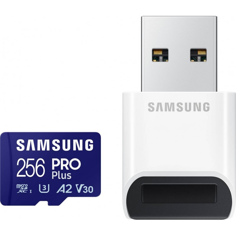 Memory card Samsung PRO Plus micro SDXC 256 GB U3 A2 V30 (MB-MD256SB/WW)