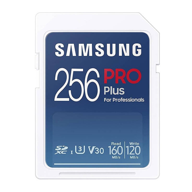 Memory card Samsung PRO Plus 2021 SDXC 256 GB Class 10 UHS-I/U3 V30 (MB-SD256KB/WW)