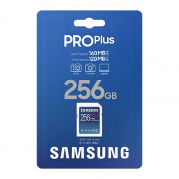 Memory card Samsung PRO Plus 2021 SDXC 256 GB Class 10 UHS-I/U3 V30 (MB-SD256KB/WW)