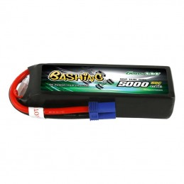 Gens Ace Bashing 5000mAh 14.8V 4S1P 60C EC5 LiPo Battery