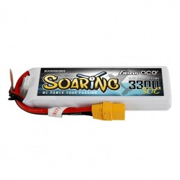 Gens Ace Soaring 3300mAh 11.1V 30C 3S1P XT90 battery