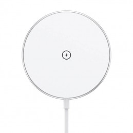 Wireless double charger Choetech T580 15W  (white)