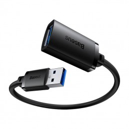 USB 3.0 Extension cable Baseus male to female, AirJoy Series, 0.5m (black)