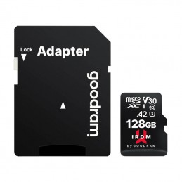 Memory card Goodram IRDM microSD 128GB + adapter (IR-M2AA-1280R12)