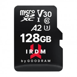 Memory card Goodram IRDM microSD 128GB + adapter (IR-M2AA-1280R12)
