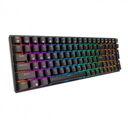 Mechanical keyboard Royal Kludge RK100 RGB, Red switch (black)