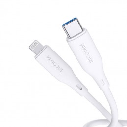 USB-C to Lightning Cable Ricomm RLS004CLW 1.2m