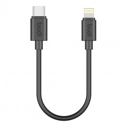 USB cable Budi 35W 25cm (black)