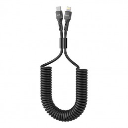 Type C to lightning cable Budi 1,8m 20W