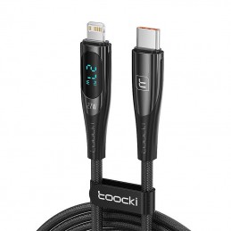 Toocki Charging Cable USB C-L, 1m, PD 27W (Black)