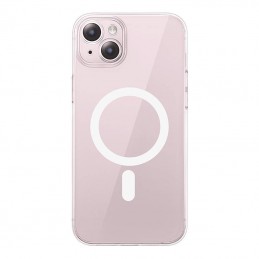 Magnetic Phone Case for iPhone 15 Plus Baseus OS-Lucent Series (Clear)