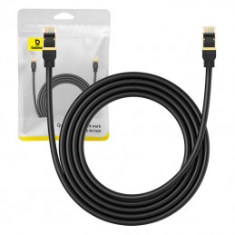Network cable cat.8 Baseus Ethernet RJ45, 40Gbps, 2m (black)