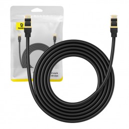 Network cable cat.8 Baseus Ethernet RJ45, 40Gbps, 3m (black)