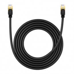 Network cable cat.8 Baseus Ethernet RJ45, 40Gbps, 3m (black)