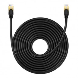 Network cable cat.8 Baseus Ethernet RJ45, 40Gbps, 10m (black)