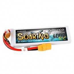 Battery Gens Ace Soaring 4000mAh 7.4V 30C 2S1P XT90