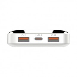 Powerbank LDNIO PQ12, 15W, 10000mah (white)