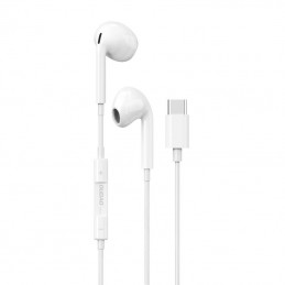 Wired earphones Dudao X14PROT (white)