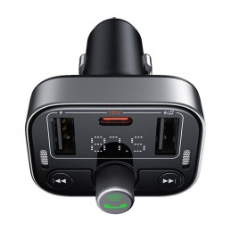 FM Transmitter Baseus S-09 Pro, Bluetooth (black)