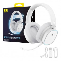 Gaming Wireless Headphones Baseus AeQur GH02 (white)