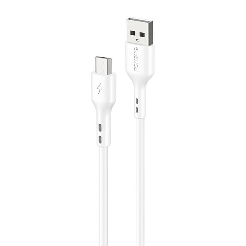 Foneng X36 USB to Micro USB Cable, 3A, 1m (White)