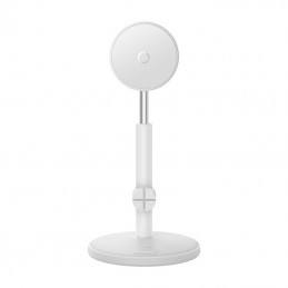 Magnetic Desktop Phone Stand Baseus MagPro (white)