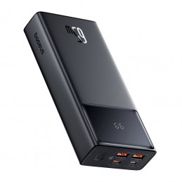 Power Bank Baseus Star-Lord, 20000mAh 65W + USB - USB-C cable (Black)