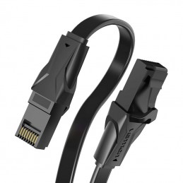 Flat UTP Category 6 Network Cable Vention IBABF 1m Black