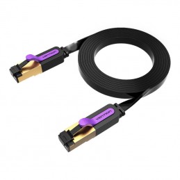 Flat UTP Category 7 Network Cable Vention ICABF 1m Black