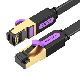 Flat UTP Category 7 Network Cable Vention ICABJ 5m Black
