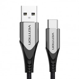 USB 2.0 A to USB-C 3A Cable Vention CODHF 1m Gray