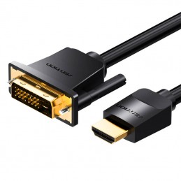 HDMI to DVI Cable 1m Vention ABFBF (Black)