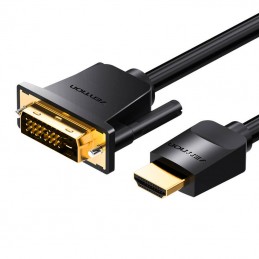 HDMI to DVI Cable 3m Vention ABFBI (Black)