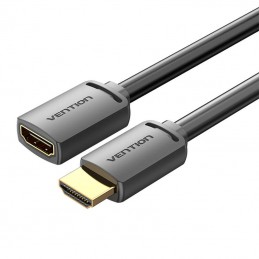 HDMI-A Male to HDMI-A Female 4K HD PVC Cable 5m Vention AHCBJ (Black)