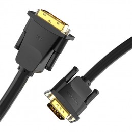 DVI(24+1) to VGA Cable 1.5m Vention EABBG (Black)