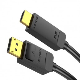 4K DisplayPort to HDMI Cable 2m Vention HAGBH (Black)