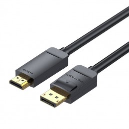 4K DisplayPort to HDMI Cable 3m Vention HAGBI (Black)