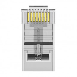 Modular RJ45 Cat.6 UTP Connector Vention IDDR0-10 Transparent 10 pcs.