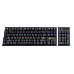 Mechanical gaming keyboard with detachable numerical keypad Delux KM12+KN12 RGB
