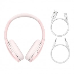 Wireless headphones Baseus Encok D02 PRO (pink)