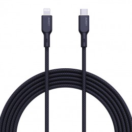 Cable Aukey CB-NCL2 USB-C to Lightning 1.8m (black)