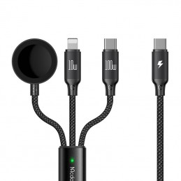 USB-C 3in1 cable Mcdodo CA-4940 USB-C, Lightning, Apple Watch