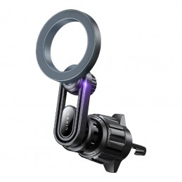 Adjustable magnetic holder Lisen, air vent (black)