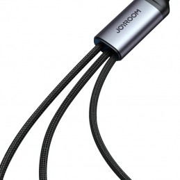 Cable Speedy  USB Joyroom SA21-1T3, 3 in 1/ 30W/Cable 1.2m (black)