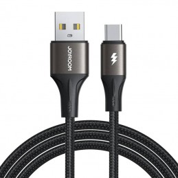 Cable Light-Speed USB to USB-C SA25-AC3 / 3A / 1.2m (black)
