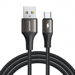 Cable USB Joyroom Light-Speed USB to Micro  SA25-AM3 , 3A , 1.2m (black)