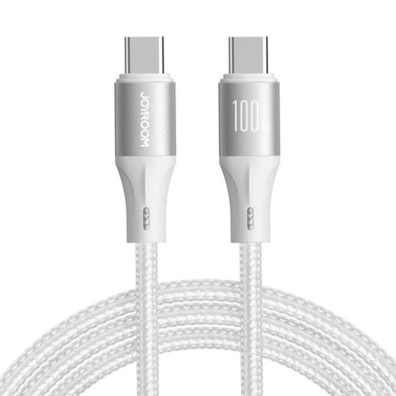 Cable Joyroom Light-Speed USB-C to USB-C SA25-CC5 , 100W , 2m (white)